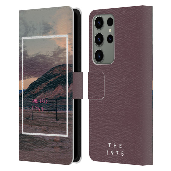 The 1975 Songs She Lays Down Leather Book Wallet Case Cover For Samsung Galaxy S23 Ultra 5G