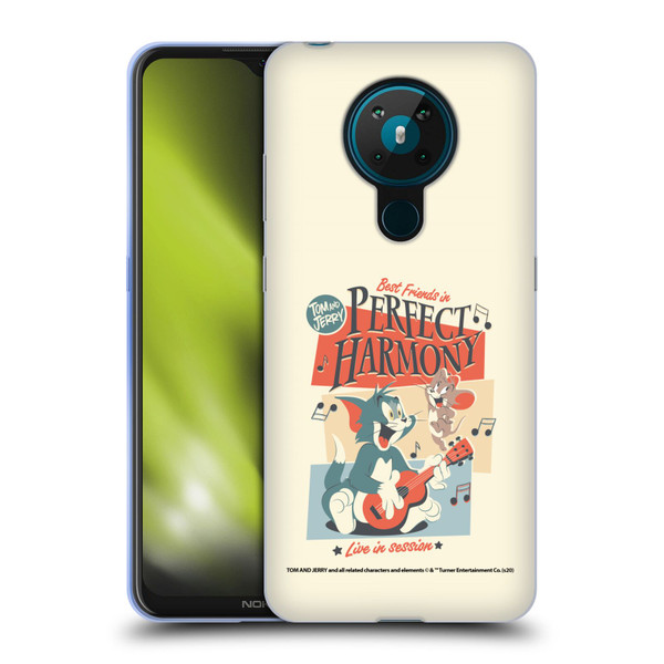 Tom and Jerry Retro Perfect Harmony Soft Gel Case for Nokia 5.3