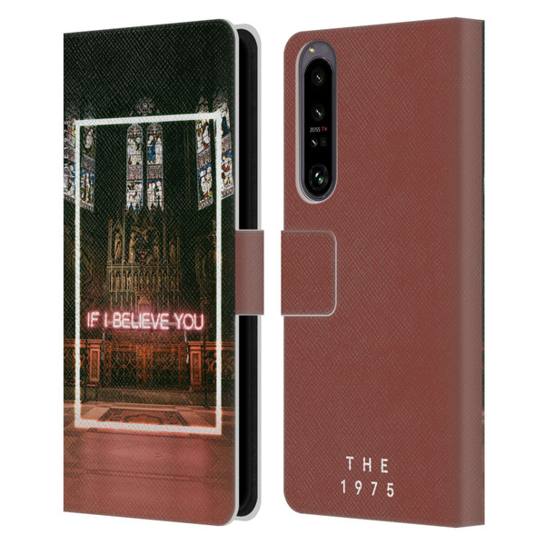 The 1975 Songs If I Believe You Leather Book Wallet Case Cover For Sony Xperia 1 IV