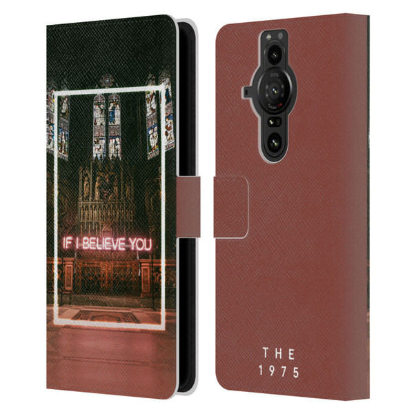 The 1975 Songs If I Believe You Leather Book Wallet Case Cover For Sony Xperia Pro-I