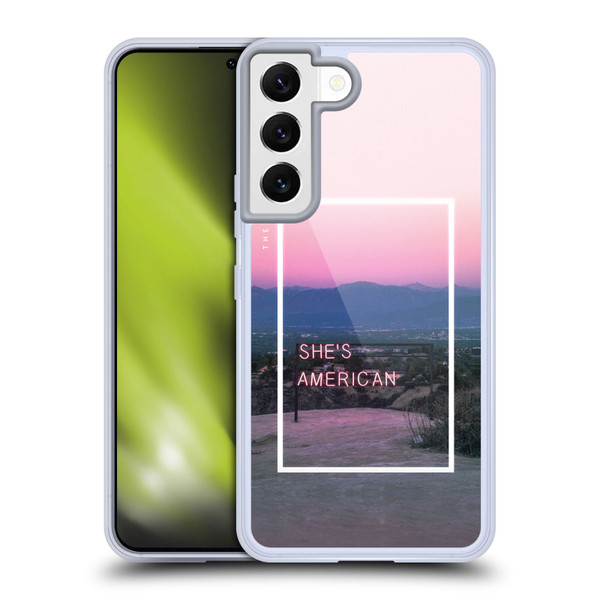 The 1975 Songs She's American Soft Gel Case for Samsung Galaxy S22 5G