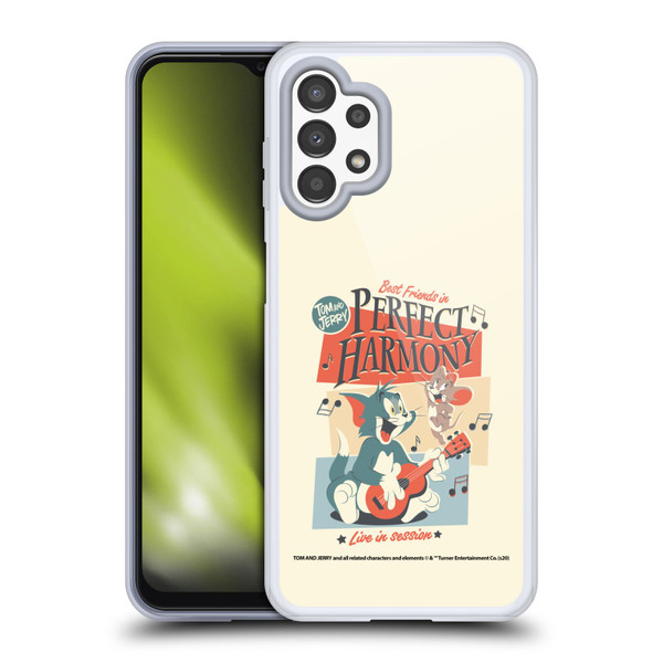 Tom and Jerry Retro Perfect Harmony Soft Gel Case for Samsung Galaxy A13 (2022)