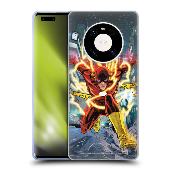 The Flash DC Comics Comic Book Covers Brightest Day Vol 3 #1 Soft Gel Case for Huawei Mate 40 Pro 5G
