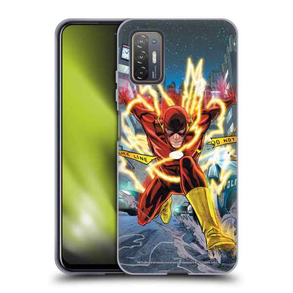 The Flash DC Comics Comic Book Covers Brightest Day Vol 3 #1 Soft Gel Case for HTC Desire 21 Pro 5G