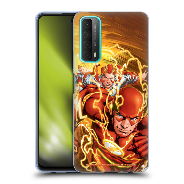 The Flash DC Comics Comic Book Covers New 52 Vol 4 #1 Soft Gel Case for Huawei P Smart (2021)