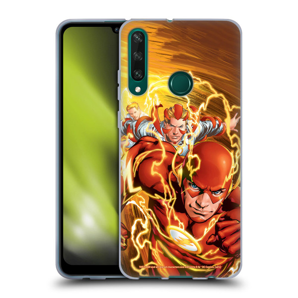 The Flash DC Comics Comic Book Covers New 52 Vol 4 #1 Soft Gel Case for Huawei Y6p