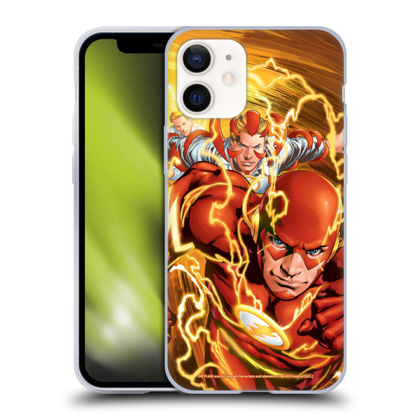 The Flash DC Comics Comic Book Covers New 52 Vol 4 #1 Soft Gel Case for Apple iPhone 12 Mini