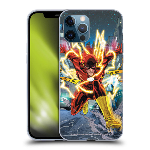 The Flash DC Comics Comic Book Covers Brightest Day Vol 3 #1 Soft Gel Case for Apple iPhone 12 Pro Max