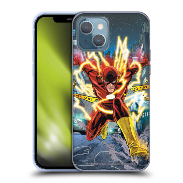 The Flash DC Comics Comic Book Covers Brightest Day Vol 3 #1 Soft Gel Case for Apple iPhone 13