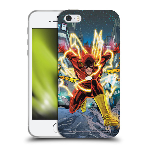 The Flash DC Comics Comic Book Covers Brightest Day Vol 3 #1 Soft Gel Case for Apple iPhone 5 / 5s / iPhone SE 2016