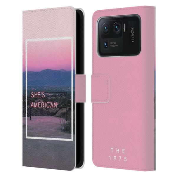 The 1975 Songs She's American Leather Book Wallet Case Cover For Xiaomi Mi 11 Ultra