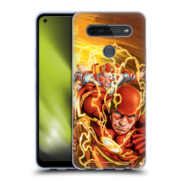 The Flash DC Comics Comic Book Covers New 52 Vol 4 #1 Soft Gel Case for LG K51S