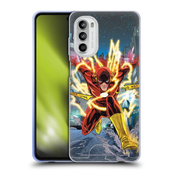 The Flash DC Comics Comic Book Covers Brightest Day Vol 3 #1 Soft Gel Case for Motorola Moto G52