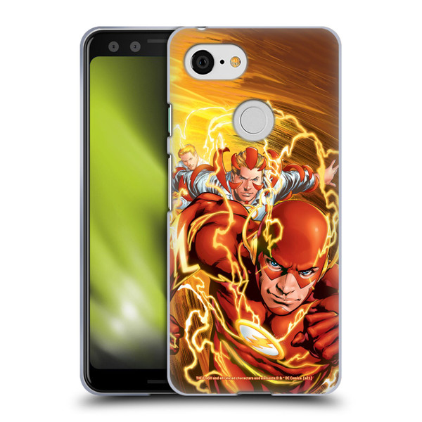 The Flash DC Comics Comic Book Covers New 52 Vol 4 #1 Soft Gel Case for Google Pixel 3