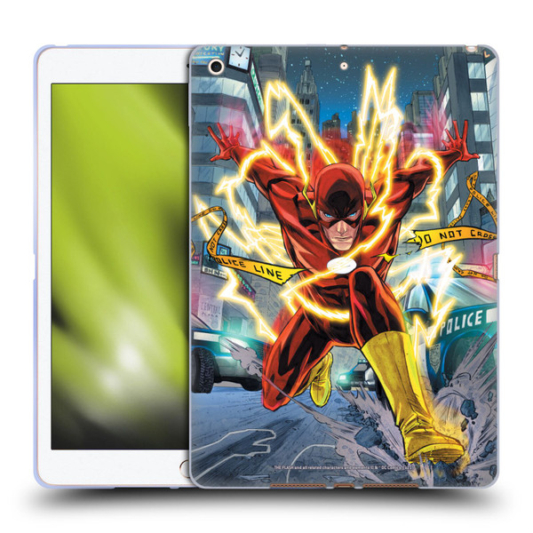 The Flash DC Comics Comic Book Covers Brightest Day Vol 3 #1 Soft Gel Case for Apple iPad 10.2 2019/2020/2021