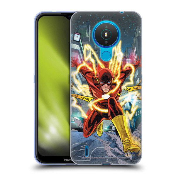 The Flash DC Comics Comic Book Covers Brightest Day Vol 3 #1 Soft Gel Case for Nokia 1.4