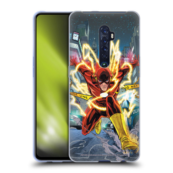 The Flash DC Comics Comic Book Covers Brightest Day Vol 3 #1 Soft Gel Case for OPPO Reno 2