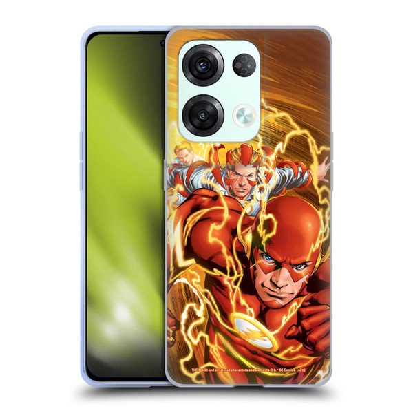 The Flash DC Comics Comic Book Covers New 52 Vol 4 #1 Soft Gel Case for OPPO Reno8 Pro