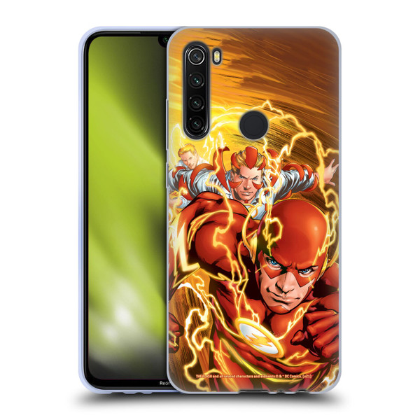 The Flash DC Comics Comic Book Covers New 52 Vol 4 #1 Soft Gel Case for Xiaomi Redmi Note 8T