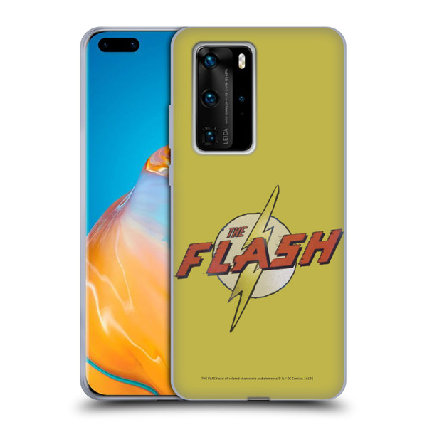 The Flash DC Comics Fast Fashion Logo Soft Gel Case for Huawei P40 Pro / P40 Pro Plus 5G