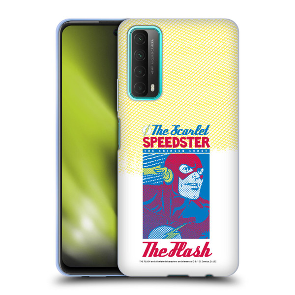 The Flash DC Comics Fast Fashion Scarlet Speedster Soft Gel Case for Huawei P Smart (2021)