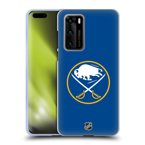 NHL Buffalo Sabres Plain Soft Gel Case for Huawei P40 5G