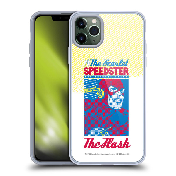 The Flash DC Comics Fast Fashion Scarlet Speedster Soft Gel Case for Apple iPhone 11 Pro Max