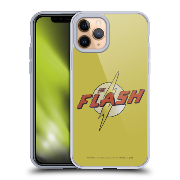 The Flash DC Comics Fast Fashion Logo Soft Gel Case for Apple iPhone 11 Pro