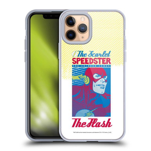 The Flash DC Comics Fast Fashion Scarlet Speedster Soft Gel Case for Apple iPhone 11 Pro