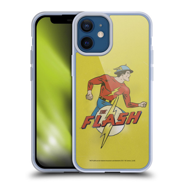 The Flash DC Comics Fast Fashion Jay Garrick Soft Gel Case for Apple iPhone 12 Mini