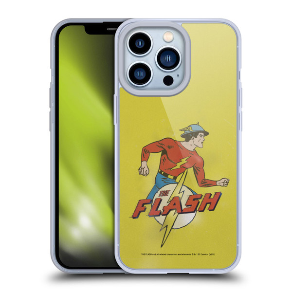 The Flash DC Comics Fast Fashion Jay Garrick Soft Gel Case for Apple iPhone 13 Pro
