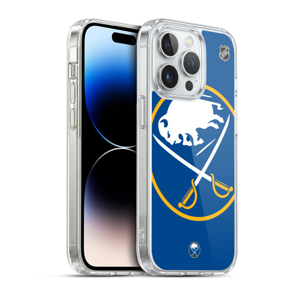 NHL Buffalo Sabres Oversized Soft Gel Case for Apple iPhone 13 Pro