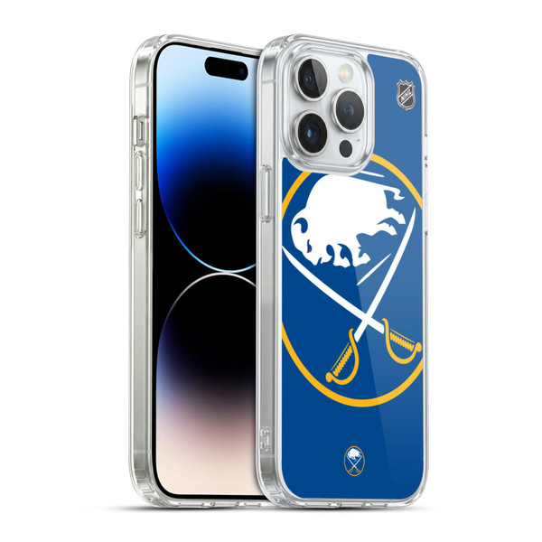 NHL Buffalo Sabres Oversized Soft Gel Case for Apple iPhone 14 Pro Max