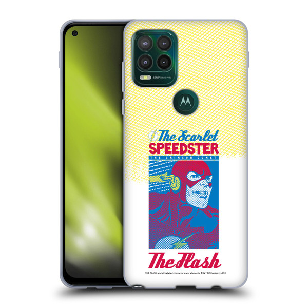 The Flash DC Comics Fast Fashion Scarlet Speedster Soft Gel Case for Motorola Moto G Stylus 5G 2021