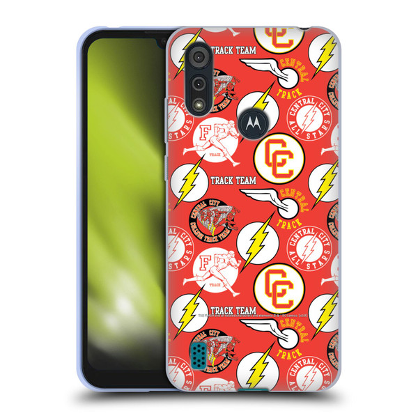 The Flash DC Comics Fast Fashion Pattern Soft Gel Case for Motorola Moto E6s (2020)