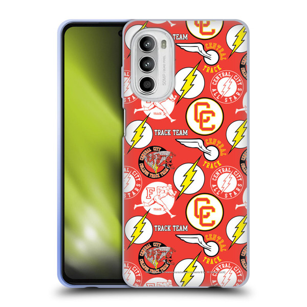 The Flash DC Comics Fast Fashion Pattern Soft Gel Case for Motorola Moto G52