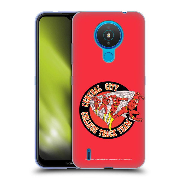The Flash DC Comics Fast Fashion Central City Soft Gel Case for Nokia 1.4