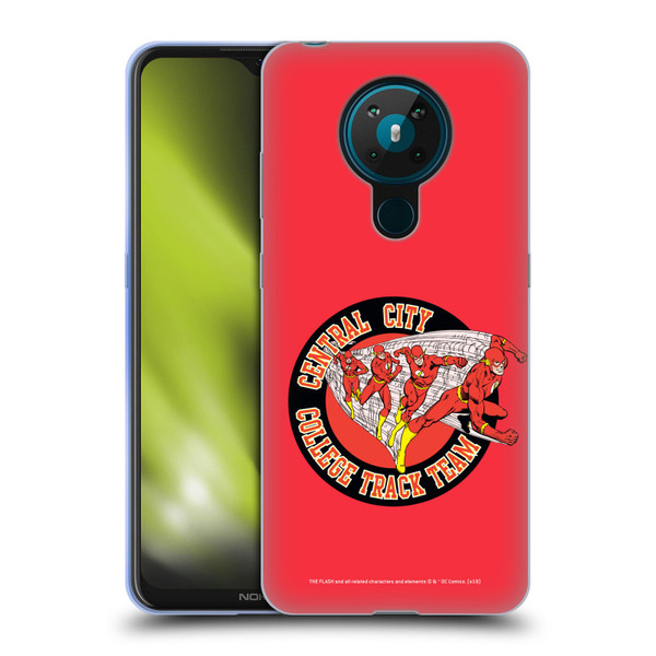 The Flash DC Comics Fast Fashion Central City Soft Gel Case for Nokia 5.3