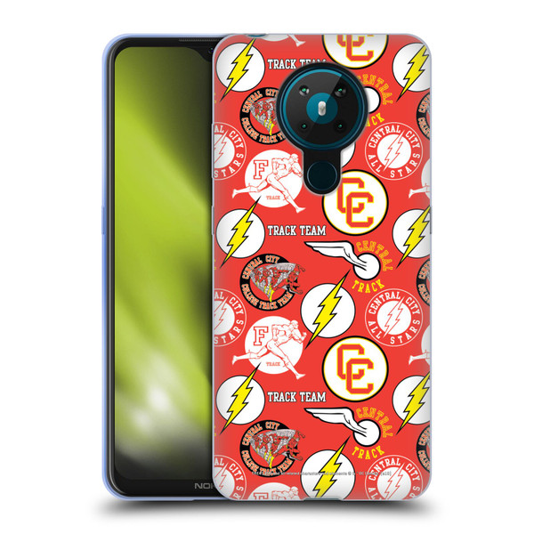 The Flash DC Comics Fast Fashion Pattern Soft Gel Case for Nokia 5.3