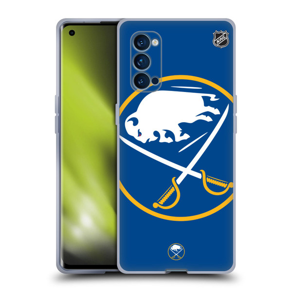 NHL Buffalo Sabres Oversized Soft Gel Case for OPPO Reno 4 Pro 5G