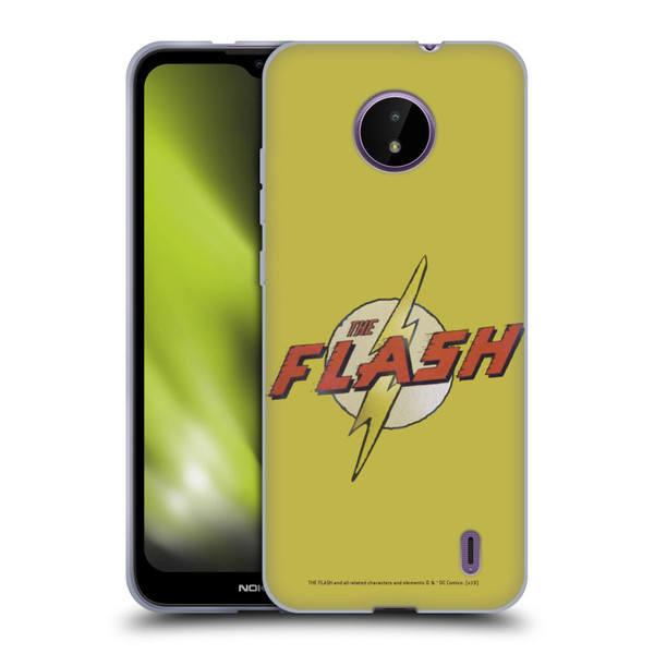 The Flash DC Comics Fast Fashion Logo Soft Gel Case for Nokia C10 / C20