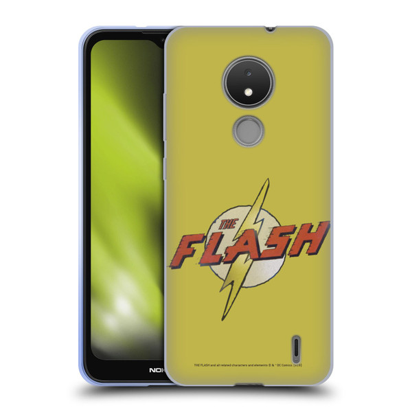 The Flash DC Comics Fast Fashion Logo Soft Gel Case for Nokia C21