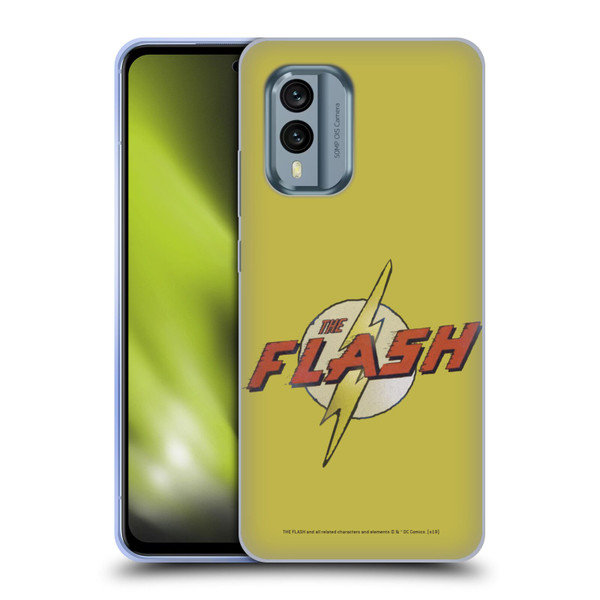 The Flash DC Comics Fast Fashion Logo Soft Gel Case for Nokia X30
