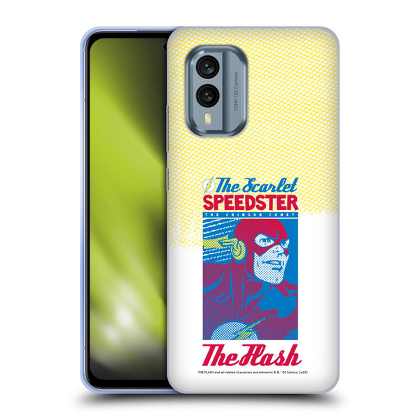 The Flash DC Comics Fast Fashion Scarlet Speedster Soft Gel Case for Nokia X30