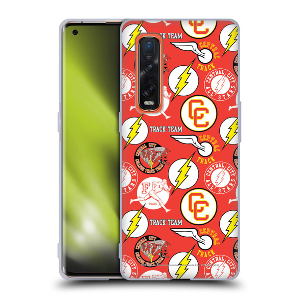 The Flash DC Comics Fast Fashion Pattern Soft Gel Case for OPPO Find X2 Pro 5G