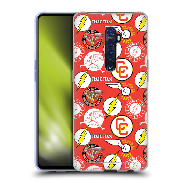 The Flash DC Comics Fast Fashion Pattern Soft Gel Case for OPPO Reno 2