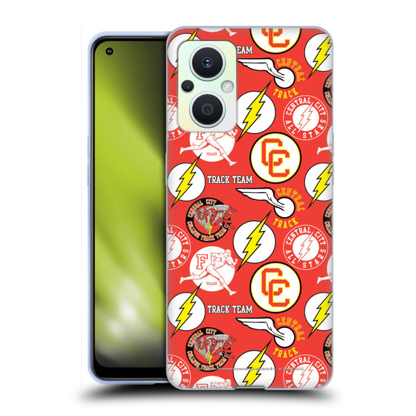 The Flash DC Comics Fast Fashion Pattern Soft Gel Case for OPPO Reno8 Lite