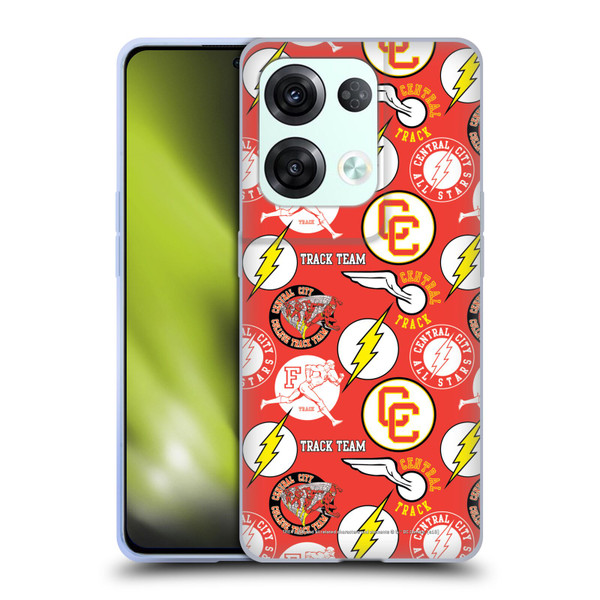 The Flash DC Comics Fast Fashion Pattern Soft Gel Case for OPPO Reno8 Pro