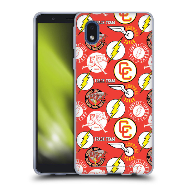 The Flash DC Comics Fast Fashion Pattern Soft Gel Case for Samsung Galaxy A01 Core (2020)