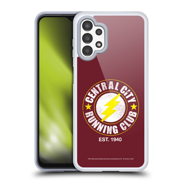 The Flash DC Comics Fast Fashion Running Club Soft Gel Case for Samsung Galaxy A13 (2022)